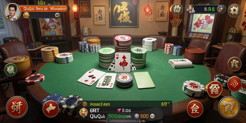 Gameplay QiuQiu yang menarik dan kompetitif di 6RT.