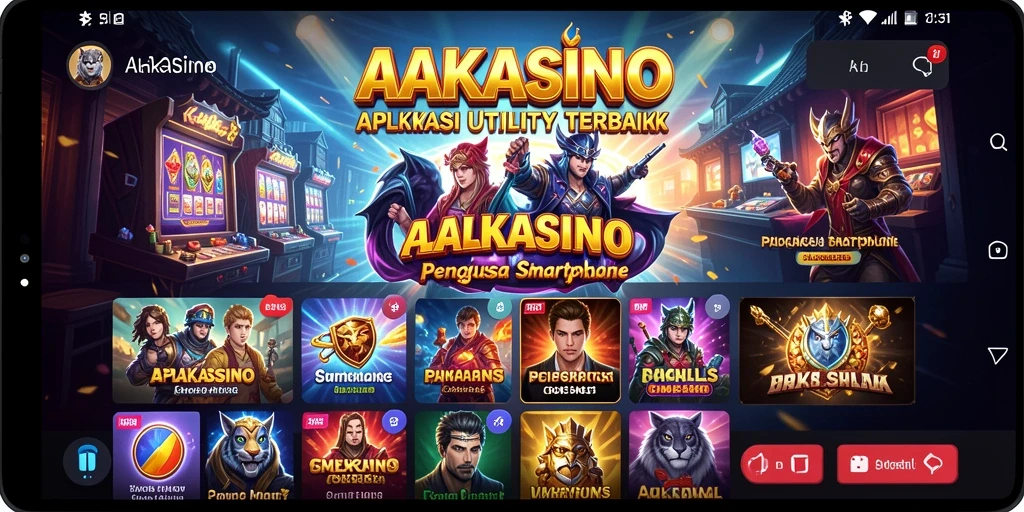 Screenshot AAKASINO menampilkan alat pengelolaan yang efisien dan fungsional.