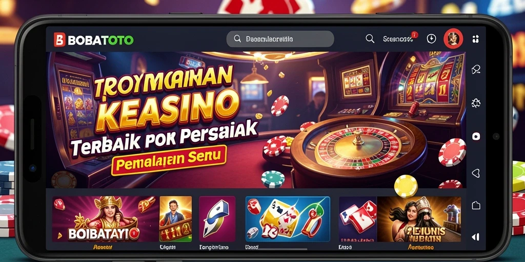 Tampilan menarik dari gameplay BOBATOTO yang mendebarkan.
