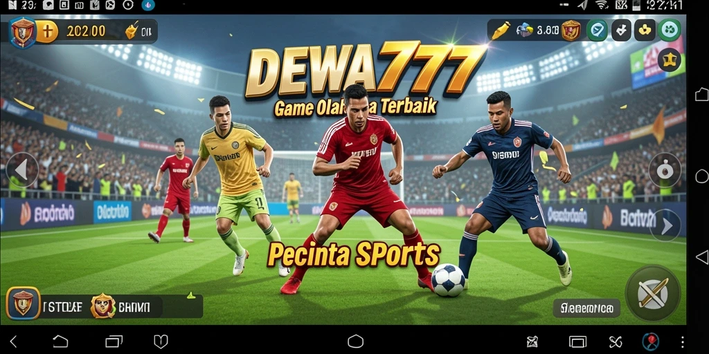 Gameplay menarik DEWA777 yang menampilkan aksi olahraga seru.