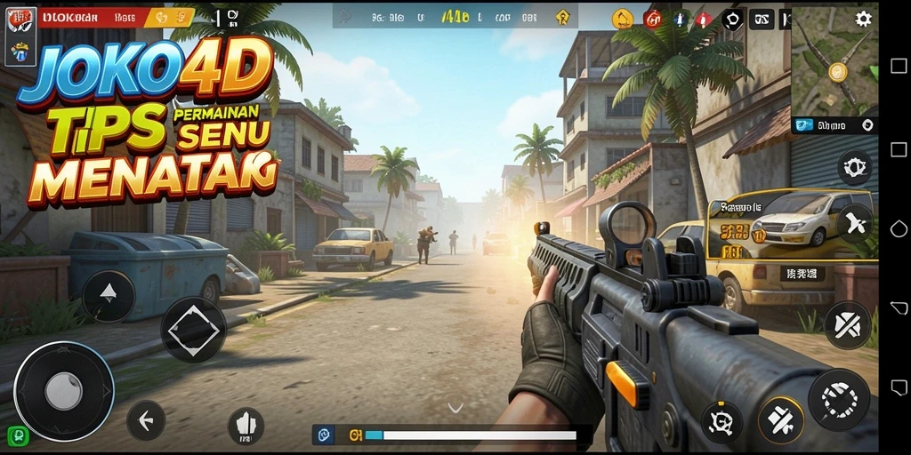Gameplay seru JOKO4D dengan pertempuran yang intens.