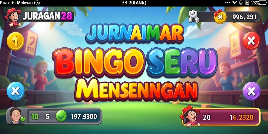 Screenshot utama JURAGAN28 yang menampilkan suasana permainan Bingo.