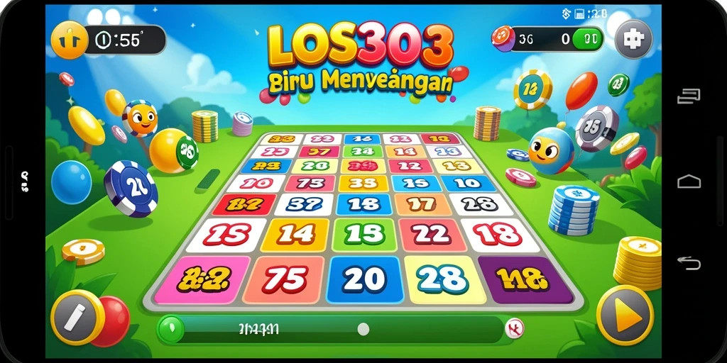 Tampilan gameplay seru di LOS303 dengan kartu Bingo yang menarik.
