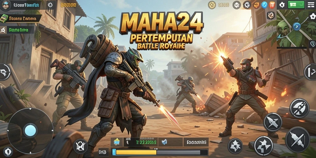 Tampilan aksi pertempuran di MAHA24 dengan gameplay seru