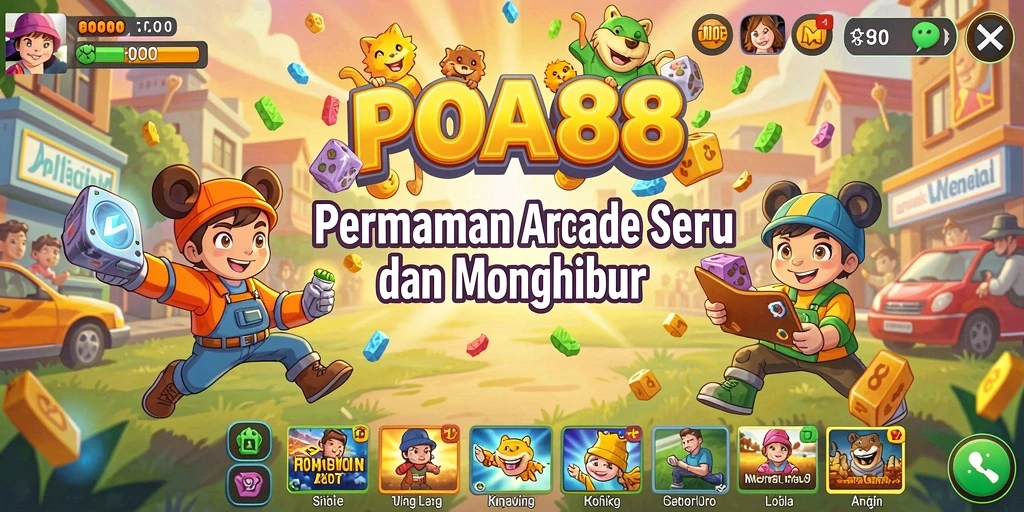 Screenshot gameplay POA88 menampilkan aksi seru dalam permainan Arcade.