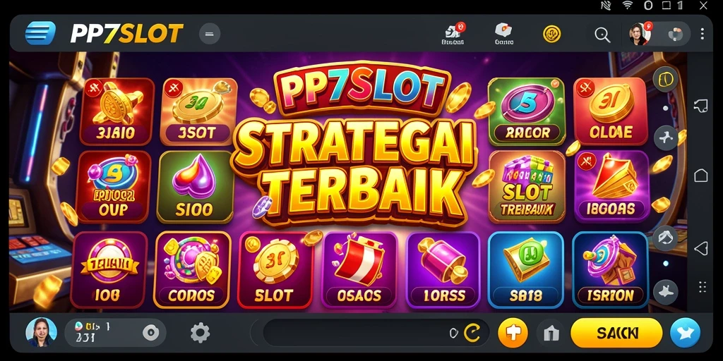 Tampilan seru gameplay slot yang interaktif di PP7SLOT.