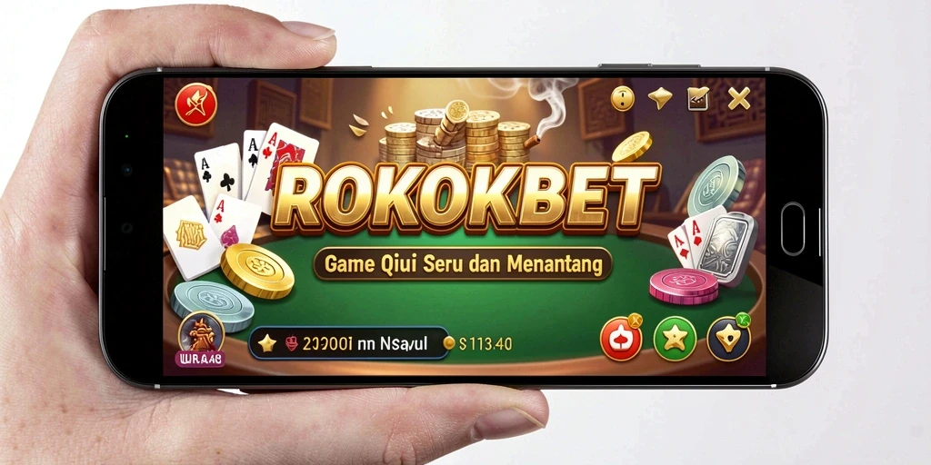 Tampilan menarik dari gameplay QiuQiu di ROKOKBET.