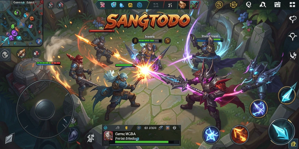 Gameplay seru dalam pertempuran tim SANGTOTO.