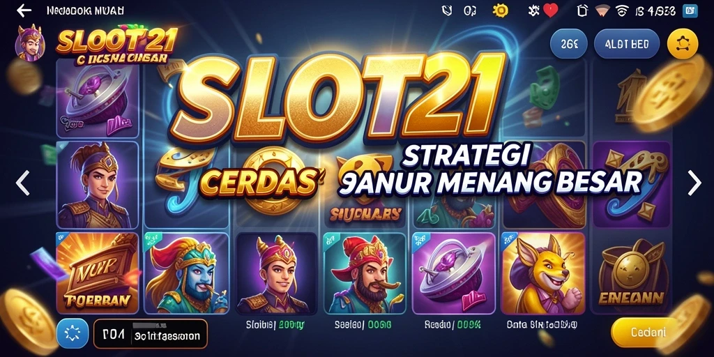 Tampilan gameplay SLOT21 yang menarik dan penuh strategi.
