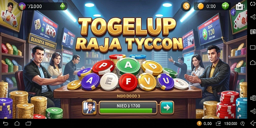 Tampilan gameplay TOGELUP yang menarik dan interaktif.