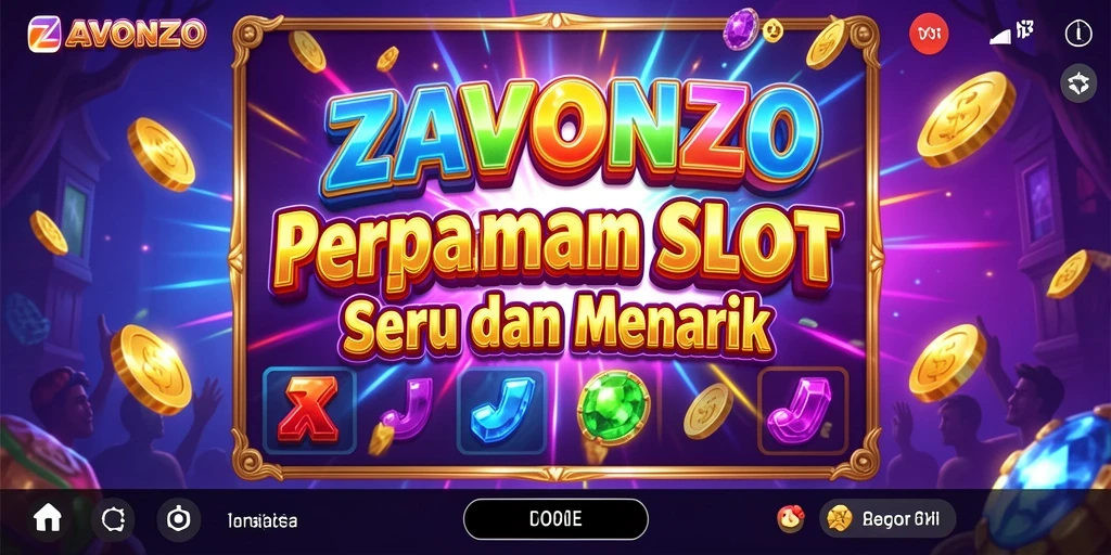 Tampilan gameplay menarik dari ZAVONZO yang menggugah selera.